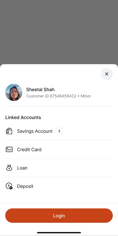 User details