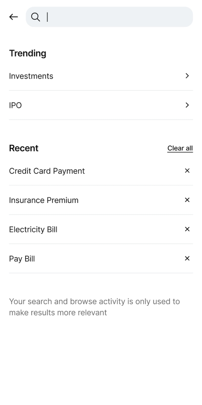 Dynamic and intuitive search