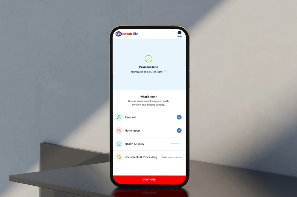 Kotak e-Term Insurance